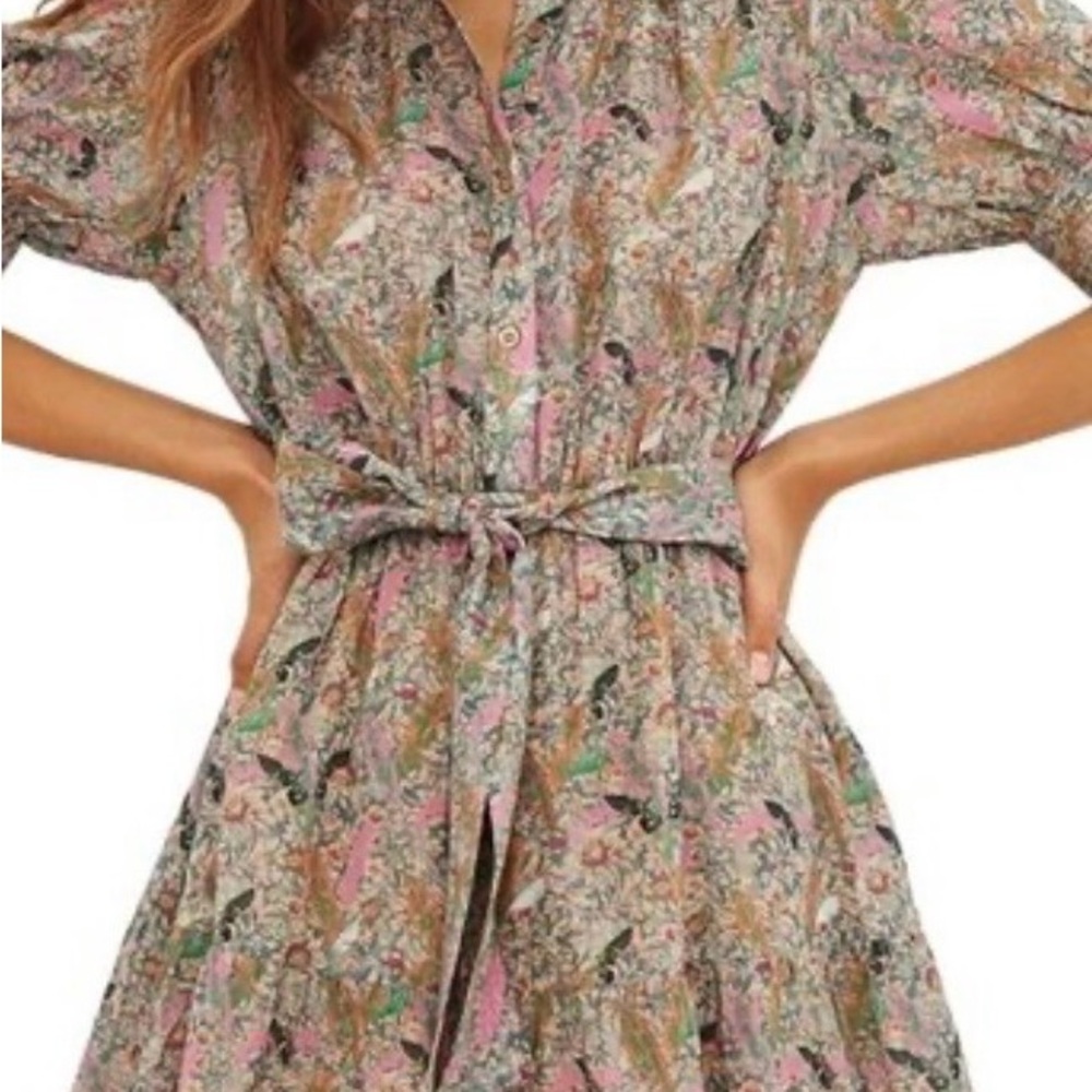 ba&sh Multicolor Floral jasmine mini dress